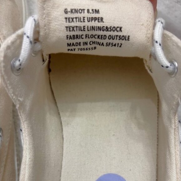 Madden Girl 'Galley' canvas boat shoe/sneaker NWOT Size 8-1/2 - Picture 6 of 8